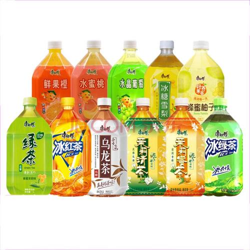 康师傅经典茶饮料&水果饮料1000ml大瓶装 24种口味任意混搭，畅享夏日清凉